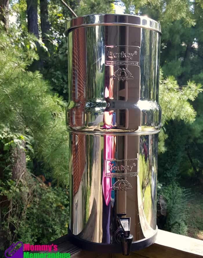 Big Berkey Water Filter System Review • Mommy's Memorandum