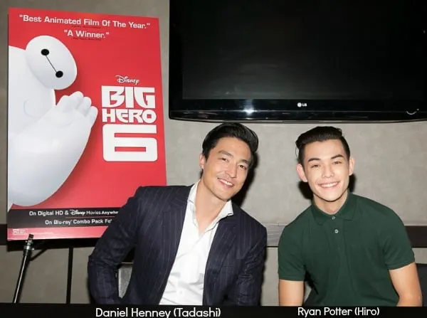 Ryan Potter and Daniel Henney