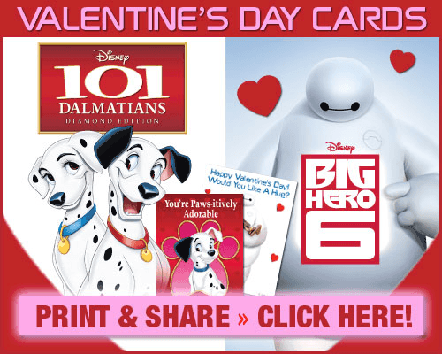 big hero 6 and 101 dalmatians valentine printables