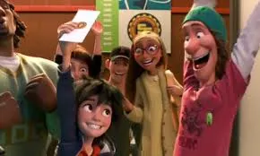 Big Hero 6 Movie Poster featuring Honey Lemon