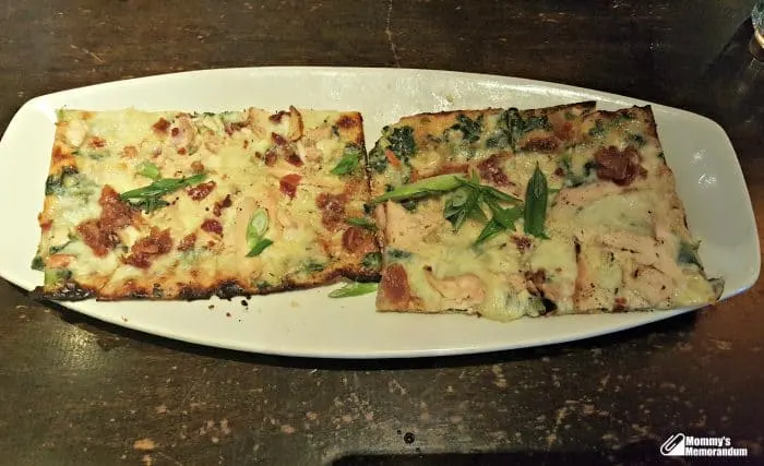 bravo cucina italiana chicken spinach flatbread