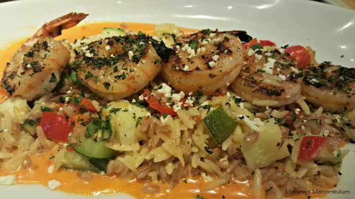 bravo cucina italiana grilled jumbo shrimp dish