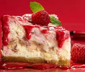 raspberry cheesecake