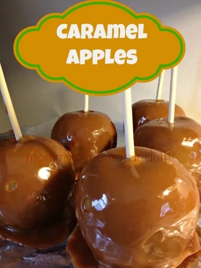 Delicious easy caramel apples with a rich caramel coating and festive fall toppings.