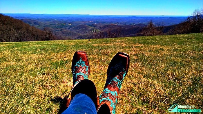 cavenders boots blue ridge parkway