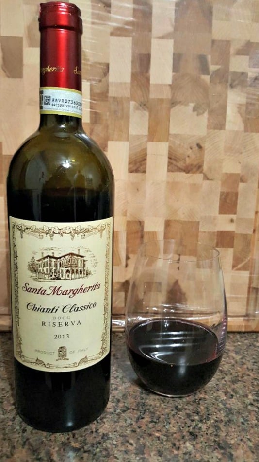 chianti Santa Margherita Chianti has Classico on the label, which designates that the grapes came from the original 4 villages officially recognized as producing Chianti in 1716.riserva from Santa Margherita