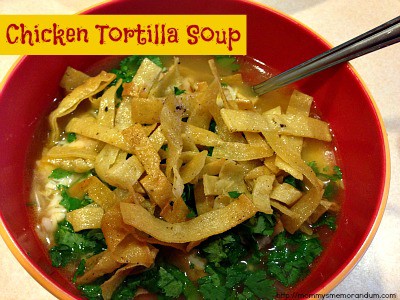 chicken Tortilla Soup Recipe