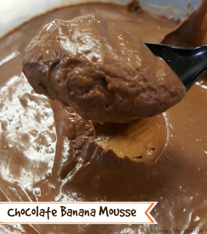 Chocolate Banana Mousse Recipe Chocolate Banana Mousse served in a bowl with a rich, glossy texture