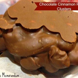 chocolate cinnamon peanut clusters recipe
