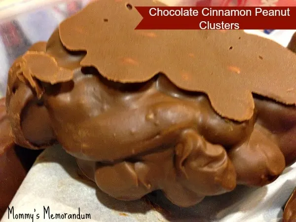 chocolate cinnamon peanut clusters recipe