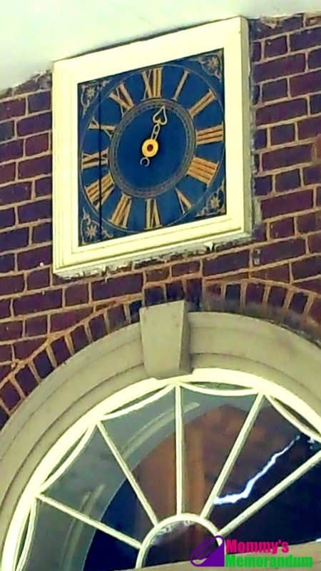 clock on porch of thomas jeffersons monticello