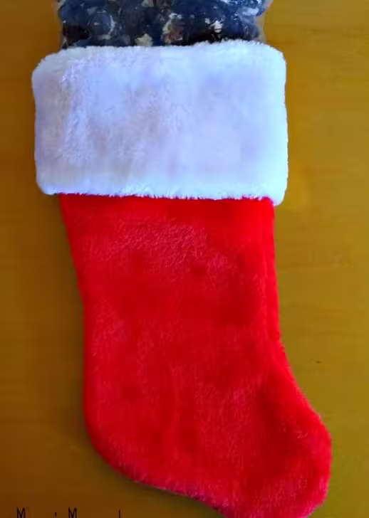 coal in stocking from gourmetgifts.com