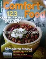 comfort food magazine cover