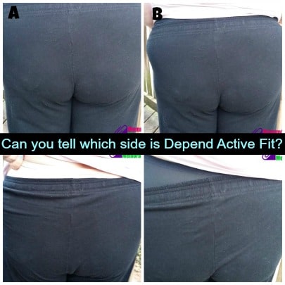 Depend® Active Fit Collage