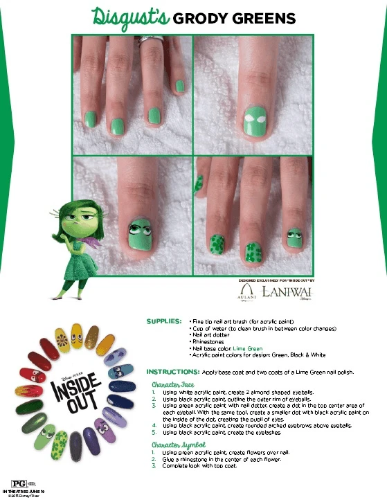 disgust nail art