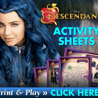 Disney's Descendant's FREE Printable Activity Sheets! • Mommy's Memorandum