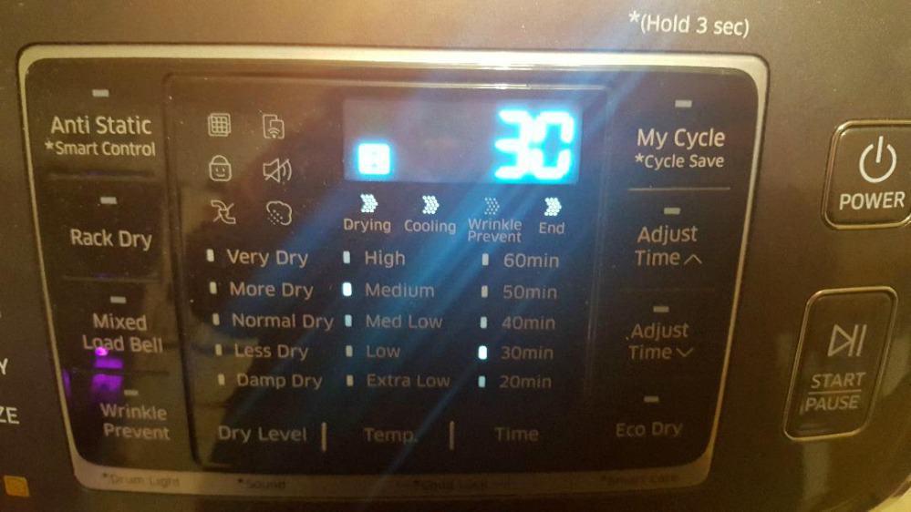 dryel takes 30 minutes in the dryer