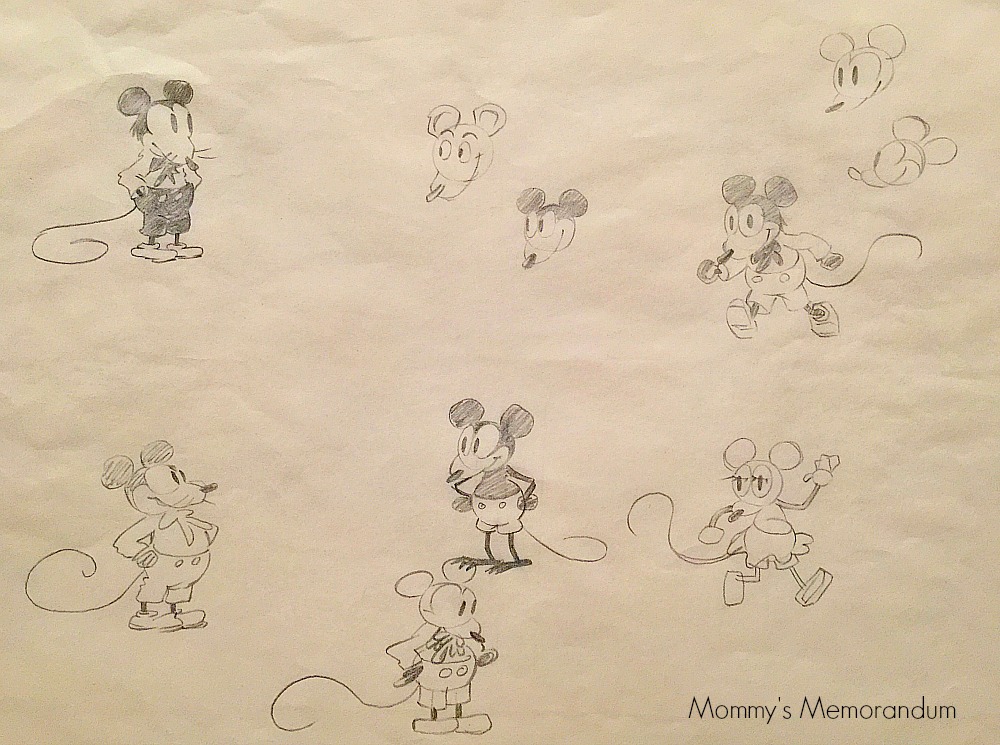 earliest known drawings of Mickey Mouse