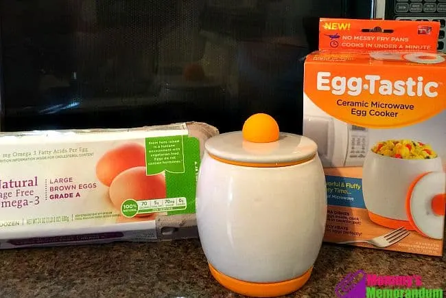 Egg-Tastic Ceramic Microwave Egg Cooker AS SEEN ON TV