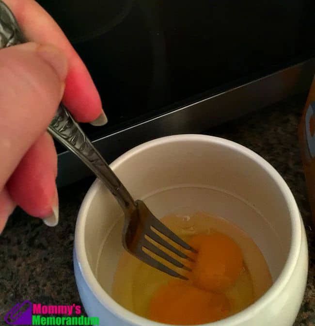 eggtastic using fork