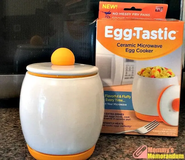 Egg Tastic Ceramic Microwave Egg Cooker AS SEEN ON TV