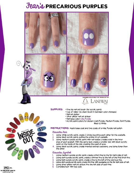 fear nail art