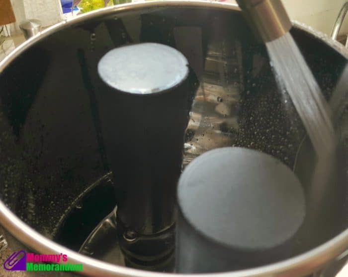 filling-the-berkey-with-black-filters-shown