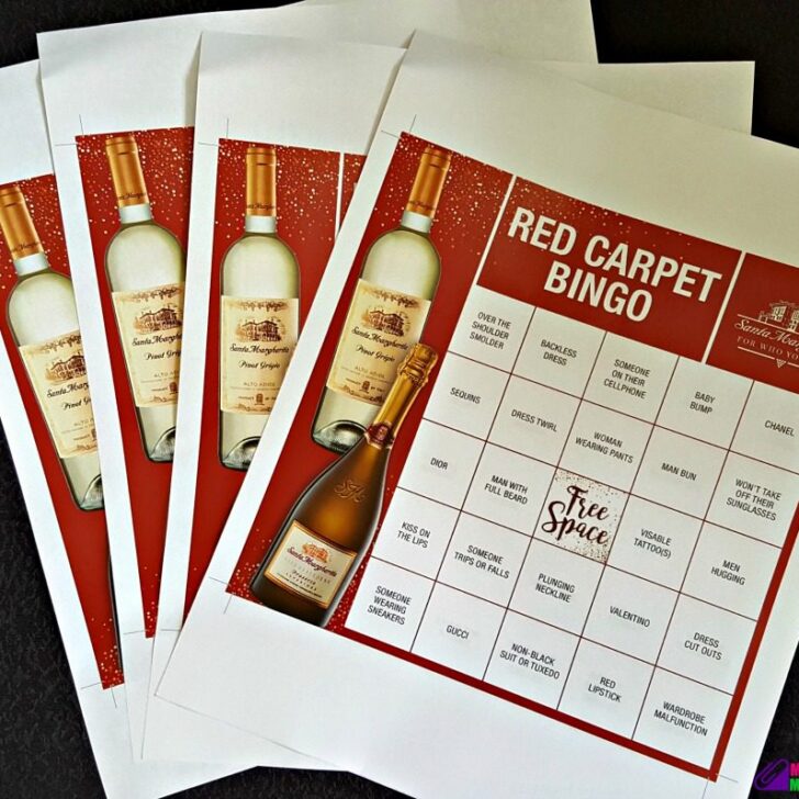 free printable awards bingo