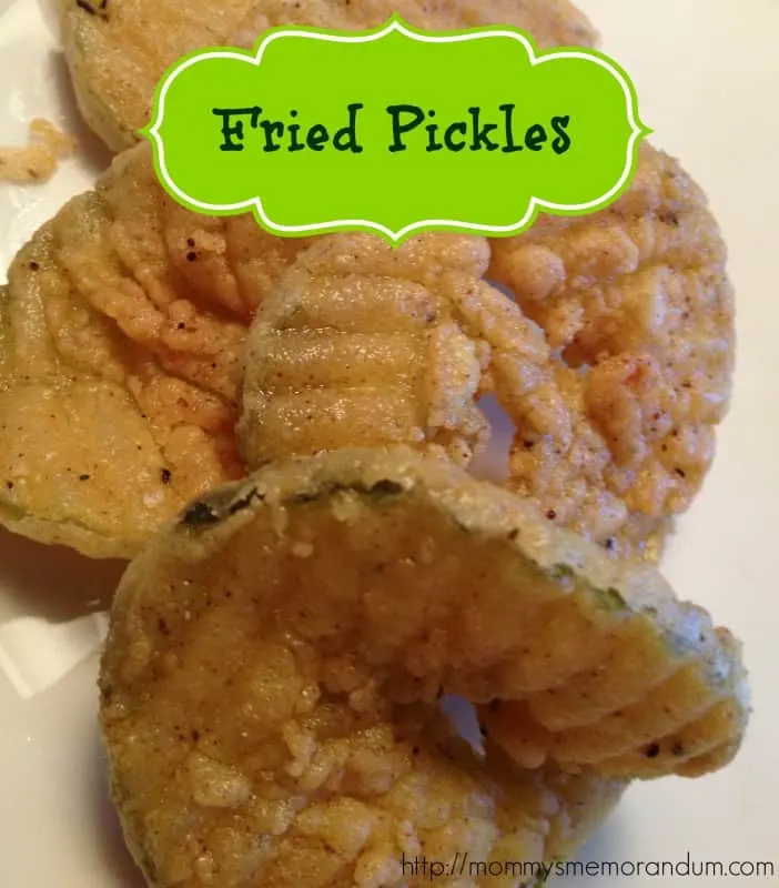 fried pickles recipe