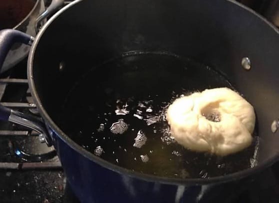 frying a cronut