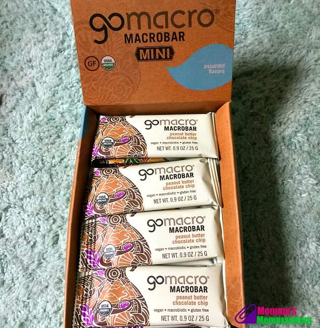gomacro bars in assorted box