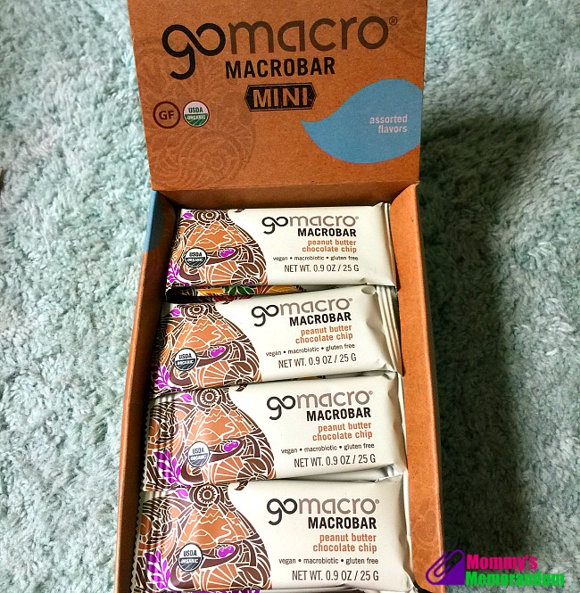 gomacro bars in assorted box