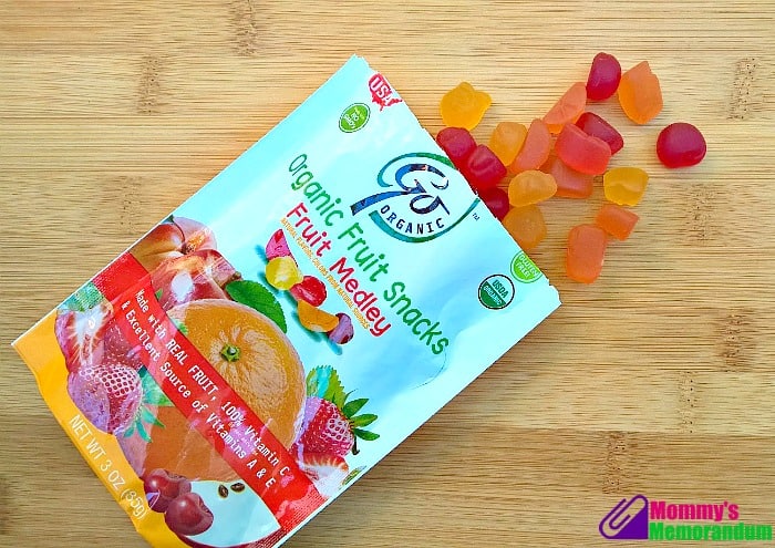 goorganic fruit snacks