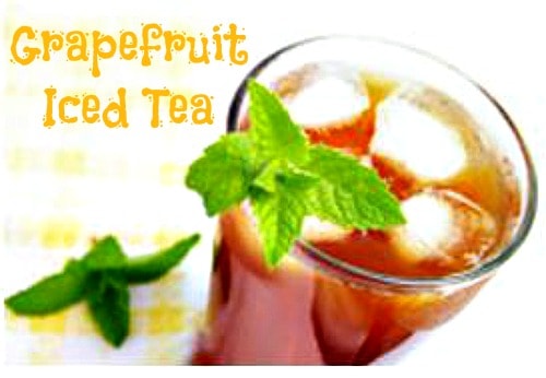 grapefruit iced tea #Recipe