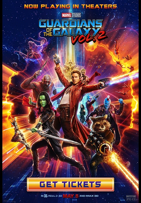 guardians of the galaxy in theaters
