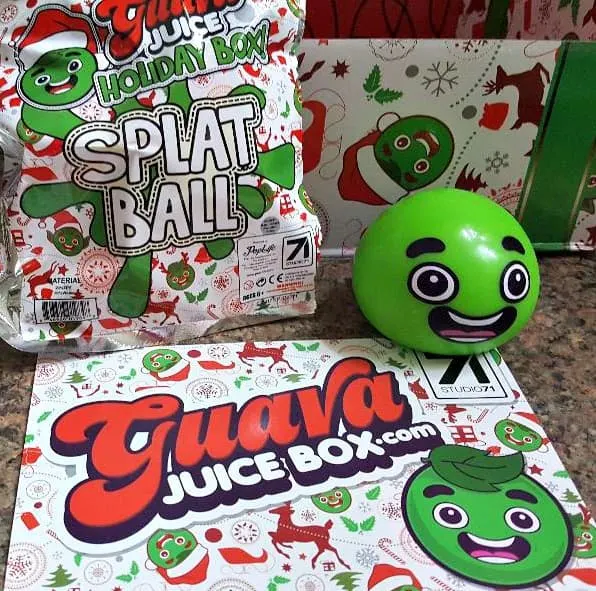guava juice holiday box splat ball