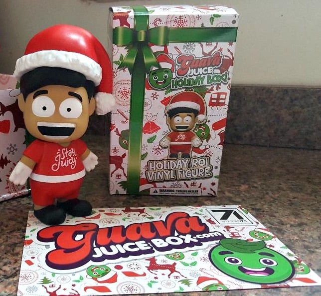 guava juice holiday box santa roi