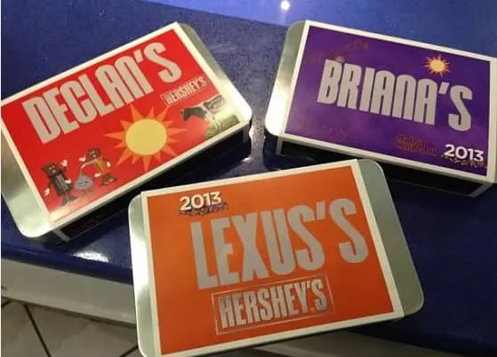 hershey create your own candybar