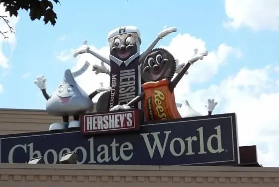 hershey's park chocolate world