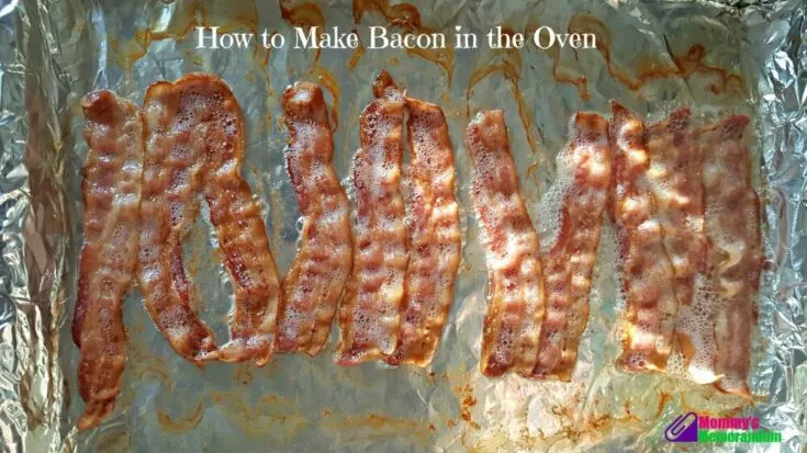 how to make bacon in the oven