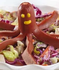 "Finding Dory" Hankfurt and Seaweed Slaw Recipe