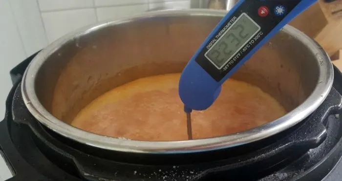 instant pot lemon cherry marmalade bring to 223 degrees