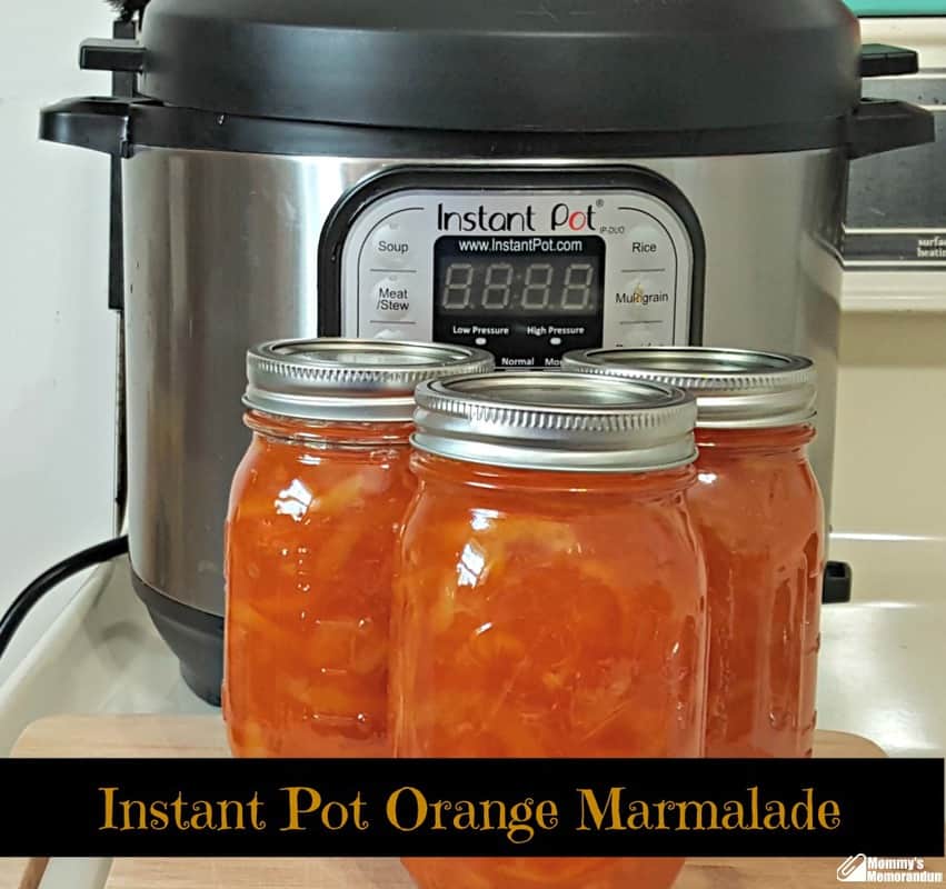 instant pot orange marmalade