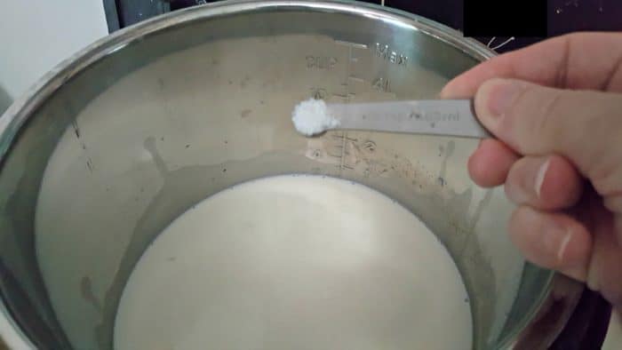 instant pot rice pudding (arroz con leche) add salt