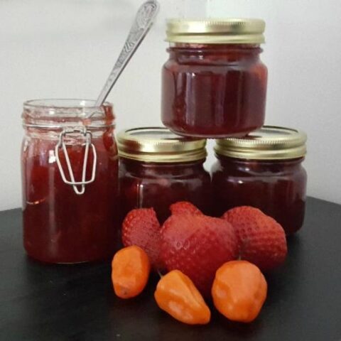 Instant Pot Strawberry Habanero Preserves Recipe