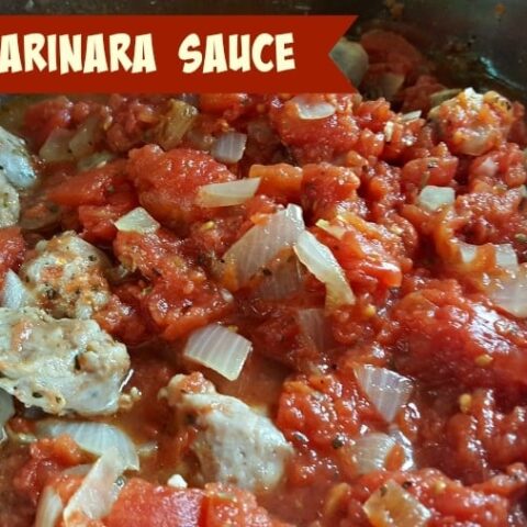 Instant Pot Italian Marinara Sauce Recipe