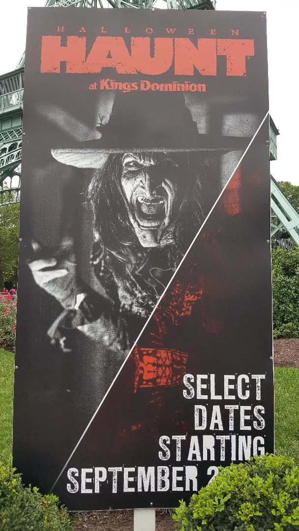 kings dominion haunt poster