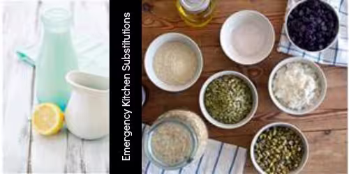 kitchen substitutions