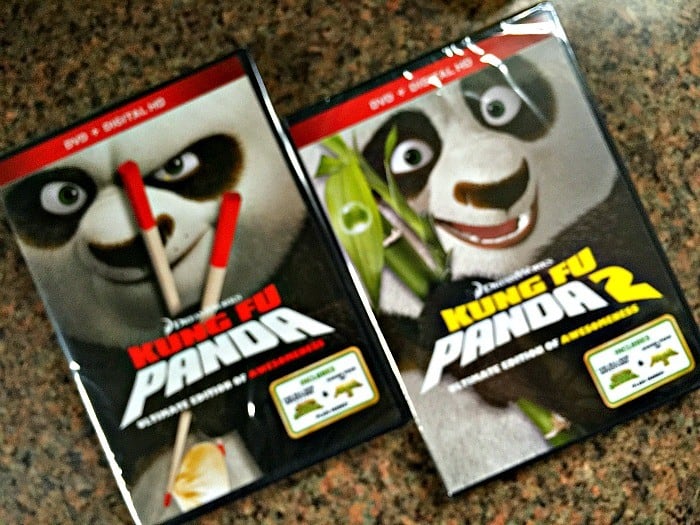 kung fu panda on dvd
