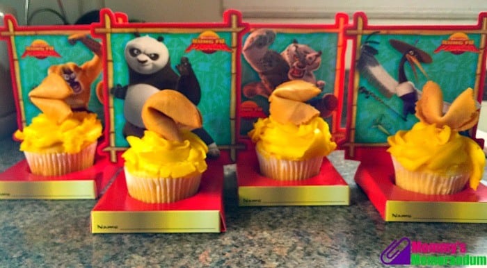 kungfu panda cupcakes